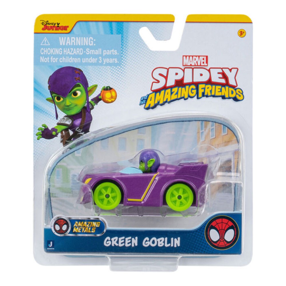 ספיידי דמות ברכב - Green Goblin ספיידי דמות ברכב - Green Goblin