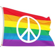 דגל גאווה ענק - Peace