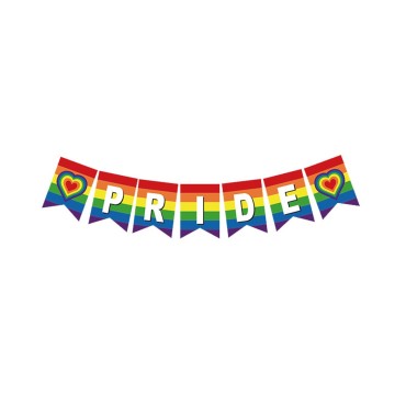 שרשרת דגלוני גאווה - Pride