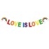 שרשרת דגלוני גאווה - Love is Love