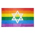 דגל גאווה ענק עם מגון דוד