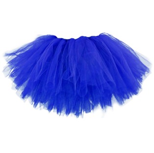 חצאית טוטו 7 שכבות - כחול רויאל
