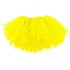 חצאית טוטו 7 שכבות - צהוב
