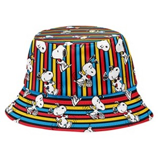 כובע טמבל סנופי - פסים צבעוניים