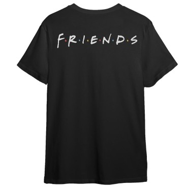 חולצה לוגו Central Perk שחורה