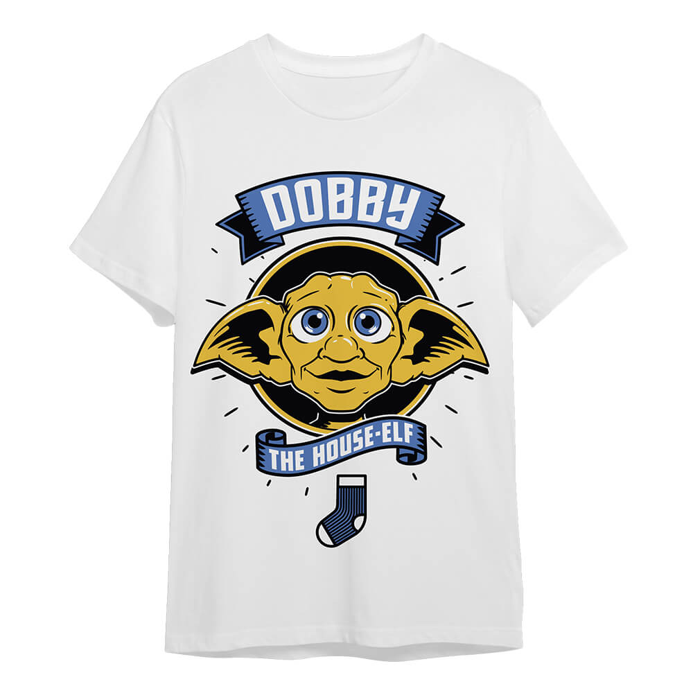 חולצה Dobby the house elf לבנה חולצה Dobby the house elf לבנה