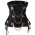 מחוך Steampunk underbust שחור