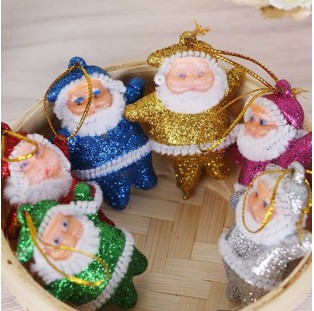 6 בובות סנטה צבעוניות