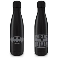 בקבוק מתכת WHO CARES I'M BATMAN