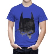 חולצת מסכת באטמן כחולה