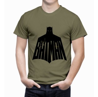 חולצת באטמן סיטי ירוק זית