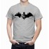 חולצת באטמן פרימיום אפורה