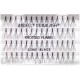 ריסים בודדים - knotted long black ריסים בודדים - knotted long black