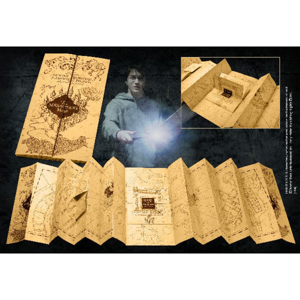 מפת הקונדסאים - Marauder’s Map מפת הקונדסאים - Marauder’s Map