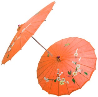 מטרייה סינית גדולה במגוון צבעים
