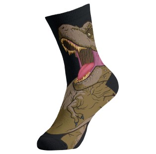 גרביים מעוצבים עולם היורה - טירנוזאורוס רקס