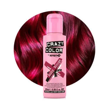 צבע שיער אדום רובי רוז' Ruby Rouge