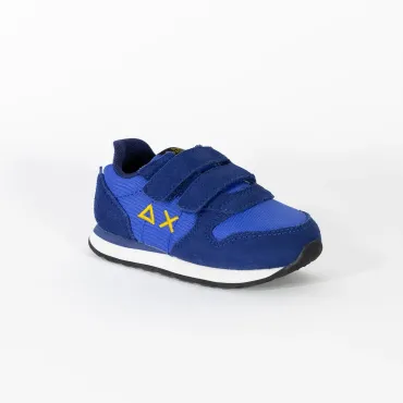 נעליים לילדים SUN68 BOY TOM SOLID NYLON FIRST STEP-ROYAL