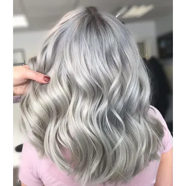  צבע שיער סילבר Silver
