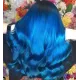 צבע שיער כחול סקיי בלו Sky Blue