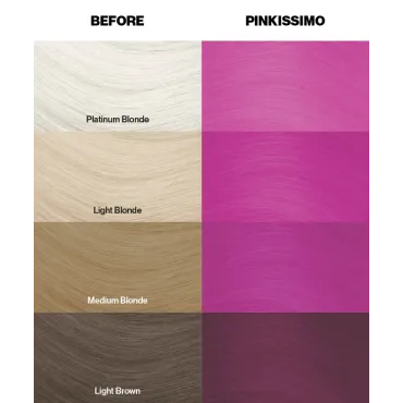 צבע שיער ורוד פינקיסימו Pinkissimo
