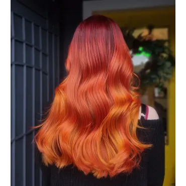 צבע שיער קורל רד Coral Red