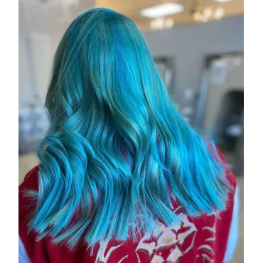 צבע שיער בלו ג'ייד Blue Jade