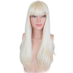 פאה ארוכה בלונד סתווי