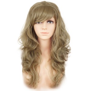 פאה בלונדינית עם הגבהה