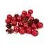 מארז כדורים קטנים לעץ אשוח - אדום