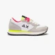 נעלי סניקרס לאישה SUN68 ALLY SOLID NYLON - White