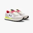 נעלי סניקרס לאישה SUN68 ALLY SOLID NYLON - White