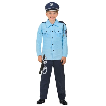 תחפושת שוטר תכלת לילדים