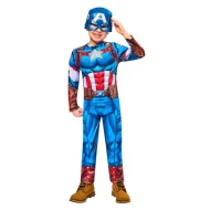 תחפושת קפטן אמריקה דלוקס ילדים