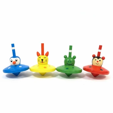 סביבון חיות מעץ