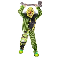 תחפושת ליצן ירוק מפחיד נוער