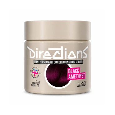 צבע שיער שחור אמטיסט Black Amethyst