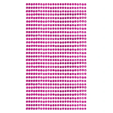 חבילת יהלומים להדבקה בצבע פוקסיה