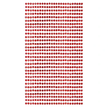 חבילת יהלומים להדבקה בצבע אדום