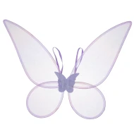 כנפי פיה עם נצנצים בצבע סגול