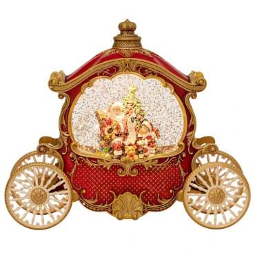 פסלון סנטה בכרכרה פסלון סנטה בכרכרה