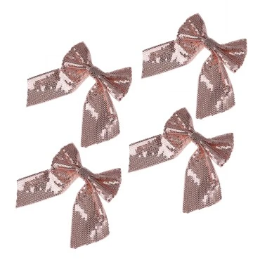 רביעיית פפיונים עם פייטים לעץ אשוח