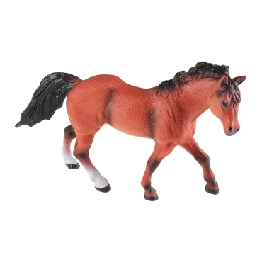 פסלון סוס חום