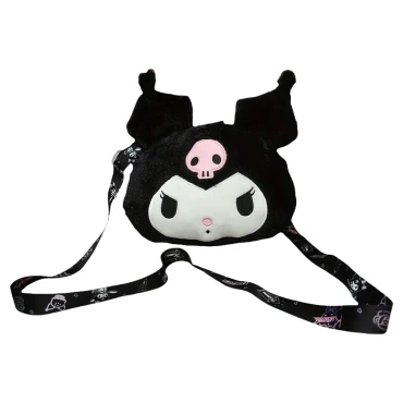 תיק צד קורומי שחור