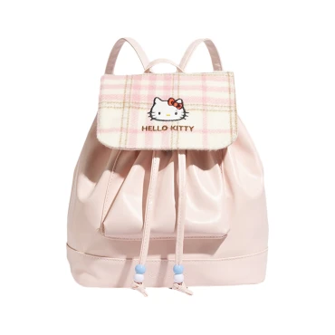 תיק גב ורוד הלו קיטי