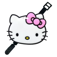 תג שם למזוודה - פרצוף הלו קיטי