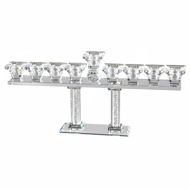 חנוכיית קריסטל 37x17 ס״מ