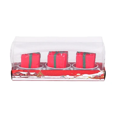 מארז שלישיית נרות לכריסמס - מתנות כריסמס