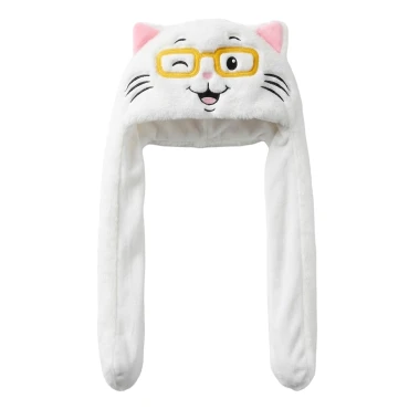 כובע אוזניים קופצות - כראמל קורץ