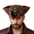 כובע פיראט יוקרתי במיוחד - חום